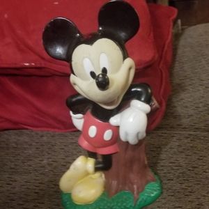 3/$20 Adorable vintage mickey mouse bank
